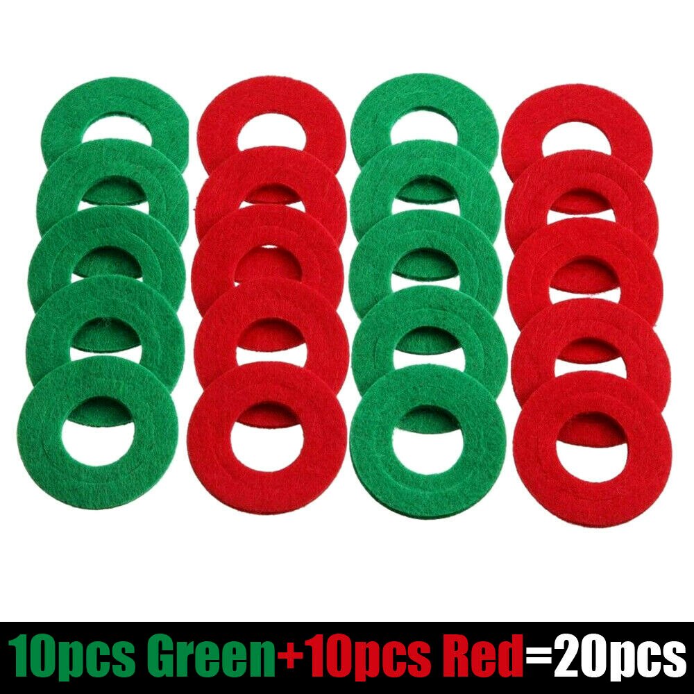 10 Set Anti Corrosion Battery Terminal Washers Bag 20 Felt Washers Autotuning Universal Gadget Car Accessories