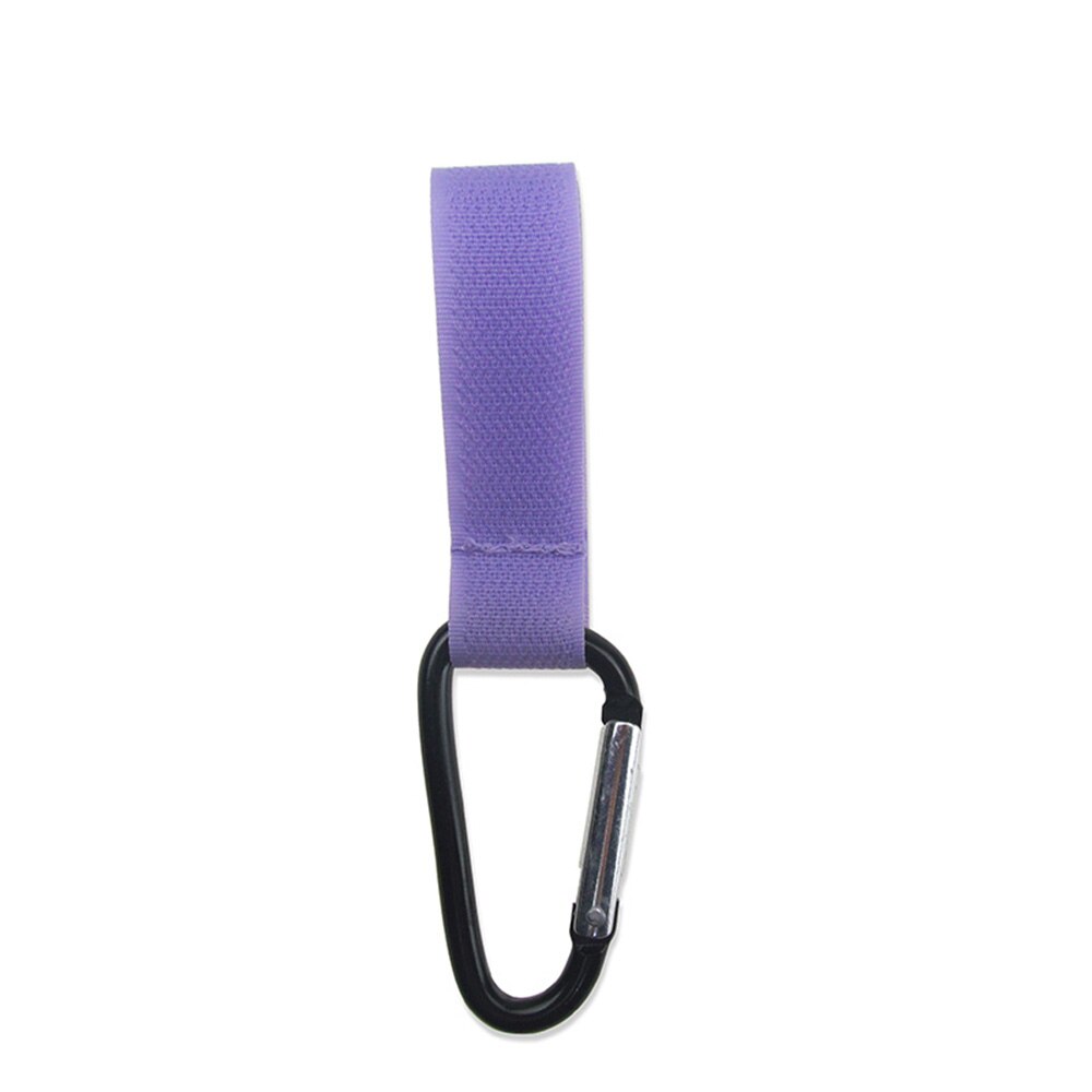 2 stks/partij 2Pcs Boodschappentas Kinderwagen Haak voor Rolstoel Wandelwagen Karabijnhaak Clip Kinderwagen Tas Haken: Light purple