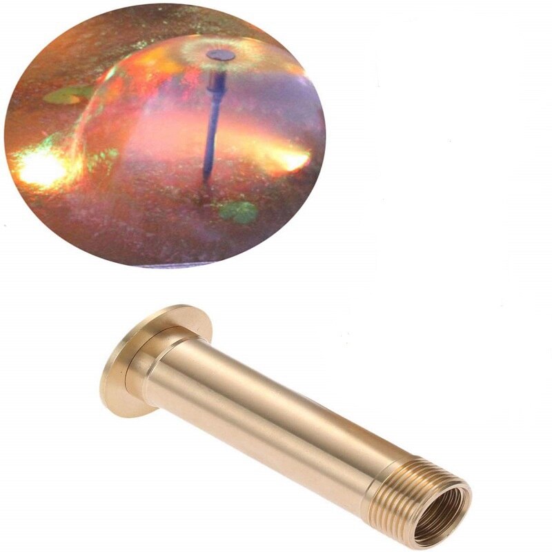 2 sztuk mosiądz grzyb typu dysze fontannowe pejzaż z ogrodem dysza fontanna ogród staw/oczko wodne dekoracji fontanna sprzęt 1/2 cal DN