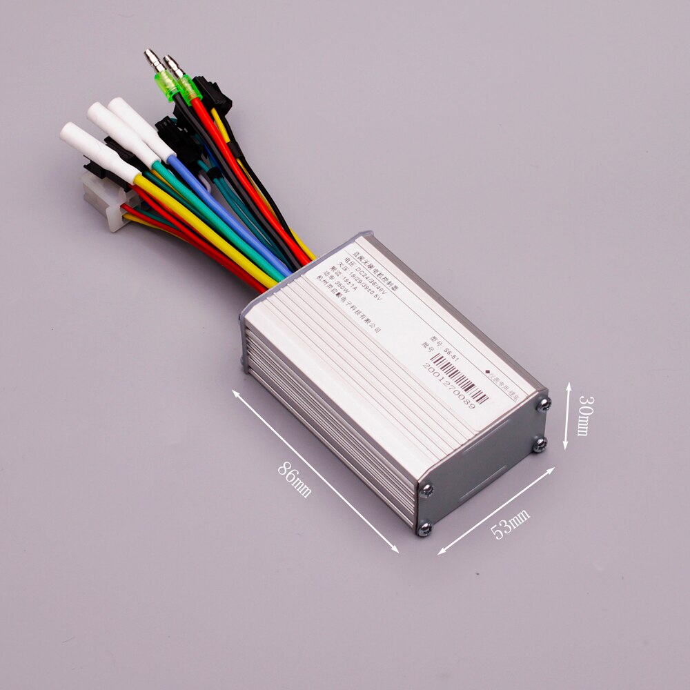 24V 36V 48V 250W/350W Elektrische Fiets Controller Waterdichte Led Lcd Display Borstelloze Elektrische fiets E-Bike Controller Scooter