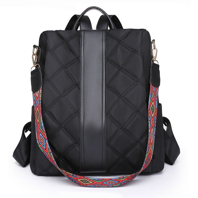Mini PU Leather Backpack Purse For Women & Girls - Anti-Theft School Bag With Bowknot Design