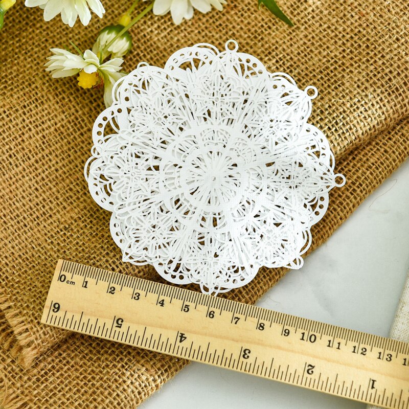 White Lace Paper Doilies/Placemats for Wedding Party Decoration Supplies Scrapbooking Paper Crafts H