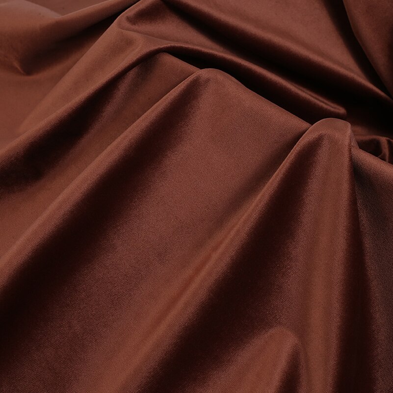 Pure Colour Dutch Velvet Fabric for Sewing Clothes Upholstery DIY Home Decor Textile by the Half Meter