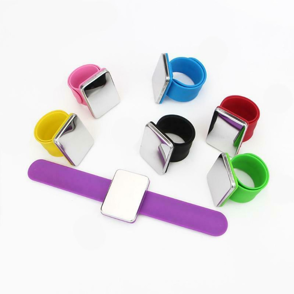 7 farver magnetisk nål aspirator silikone magnet armbånd magnetiske sy pins pinhynde diy gør sy forsyninger