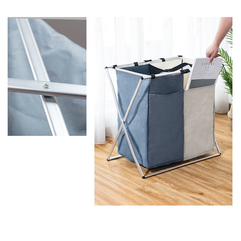 Joylove x-form foldbar snavset vasketøjskurv – Grandado