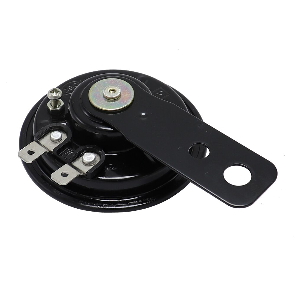 Claxon eléctrico Universal para motocicleta, 12V, 1.5A, 105db, fuerte, soporte para escúter, bicicleta eléctrica, ciclomotor, Dirt Bike, ATV