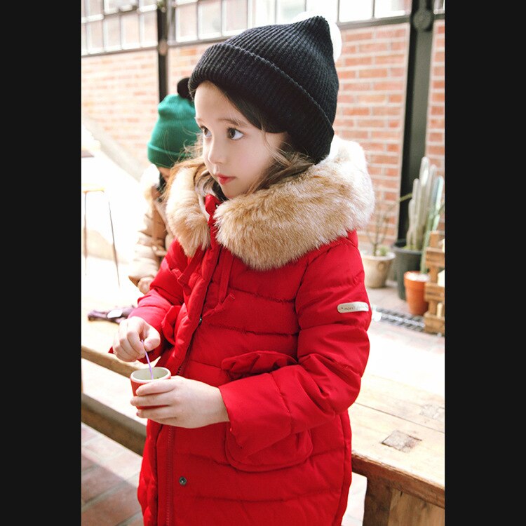 Baby Meisjes Jas Herfst Winter Jacker Voor Meisjes Jas Kids Warm solid Hooded Kinderen Bovenkleding Jas Voor Meisjes Kleding