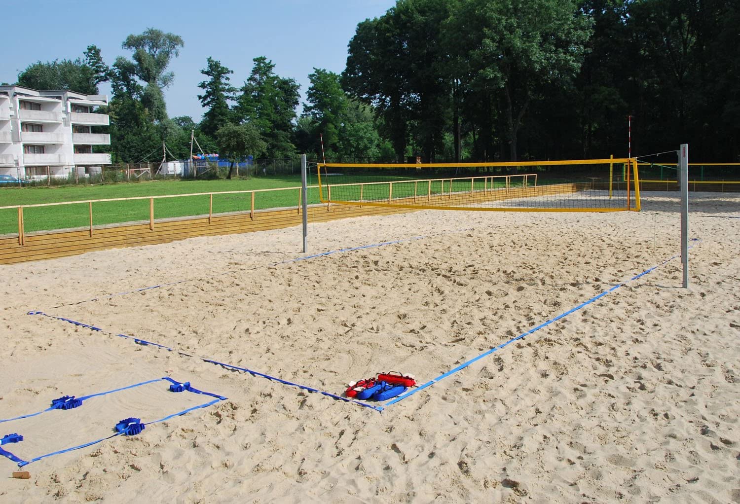 Terrain de volleyball de plage délimiteur Juego