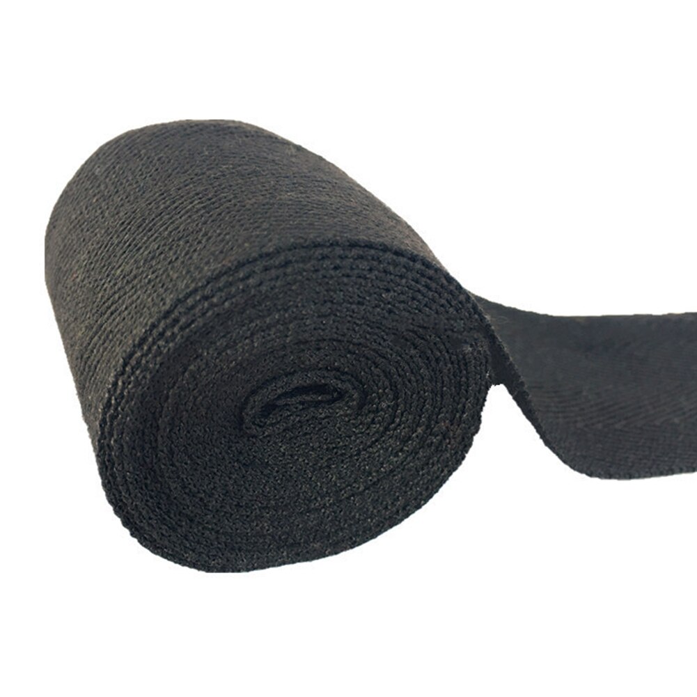 2.5m main Protection sueur Absorption sport enveloppement bande Stretch boxe pansement élastique crêpe premiers soins Flexible: Black