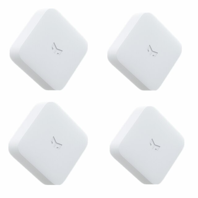 Yeelight-interruptor inalámbrico con Bluetooth , aplicación de enlace inteligente, Control remoto, escena personalizada, funciona con la aplicación Mihome, novedad de 5,0: 4 Pcs