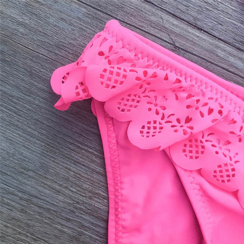 Baby Meisje Badpak Ruches Hollow Twee Stukken Bikini Kinderen Badmode Voor Meisjes Peuter Kinderen Beachwear Kostuum Kleding