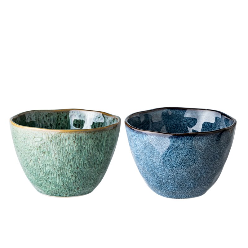 6 Inch Rice Bowl 6 Inch Bowl Retro Ceramic Noodle Bowl High Bowl Sa... – Grandado
