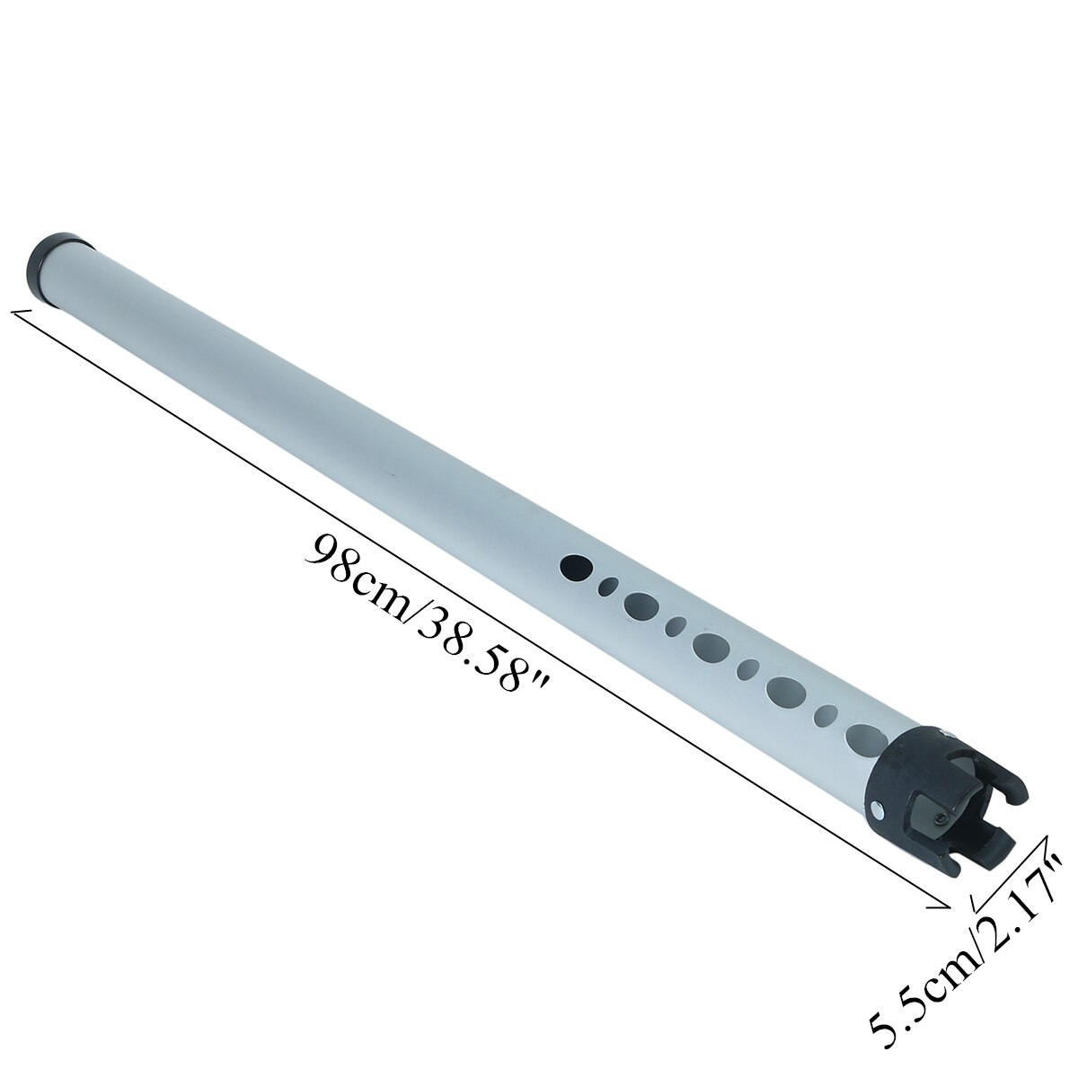 Portable Aluminum Shag Tube Practice Golf Ball Shagger Picker Hold Up 23 Balls Picking Pick Up Balls Storage Golf Accessory 98cm