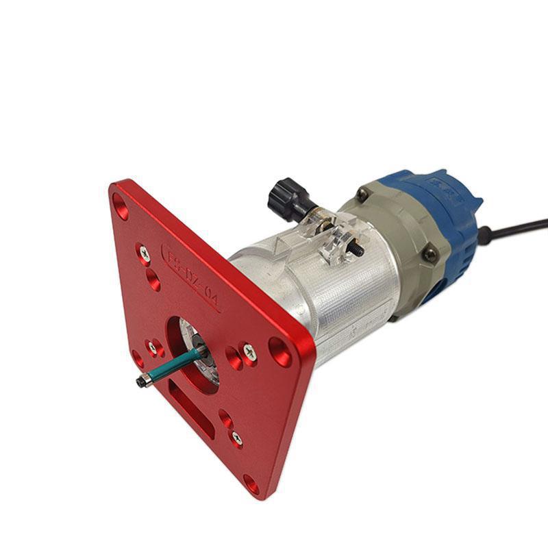 Produktbild von Invertierter Hubtisch Für Trimming-Maschinen 65 Mm – Oberfräsenhebetisch Aus Alu, 0–57 Mm Hub, Für Holzbearbeitung