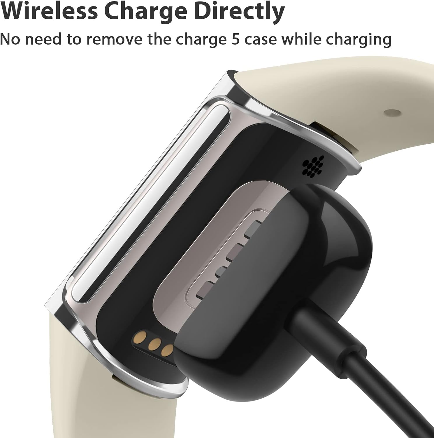 Skærmbeskytter til fitbit charge 6 etui tpu beskyttelsescover til fitbit charge 5 charge 6 skal beskyttelsesetui tilbehør