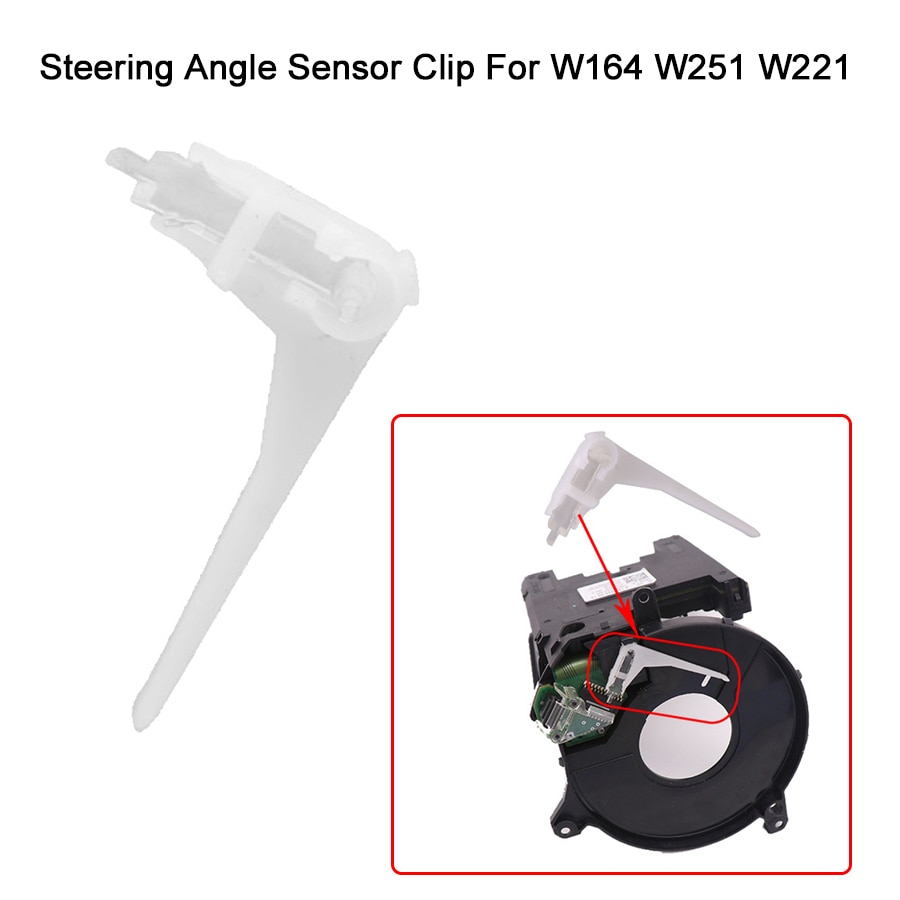 Kolonne switch ur fjeder reparation styring vinkel sensor klip til mercedes benz  w211 w221 ml w164 w241 w171 ml300 r300 s300 slk