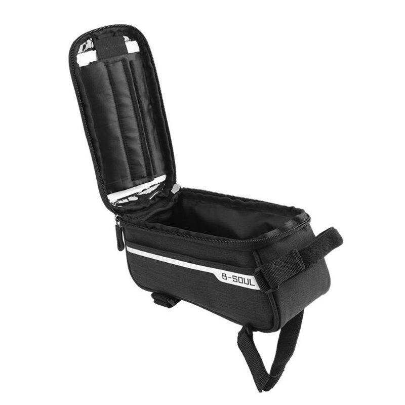 Fietstas telefoon voortas fietsframe fietstas waterdichte telefoonhoes houder touchscreen fietsaccessoires bovenbuis tassen