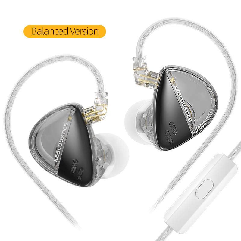 KZ X Angelears Libra X Ultra Wide Frequency Dynamic IEMs Wired Earphones HiFi Stereo Bass Music Sport Headphones Gaming Headset: PURPLE