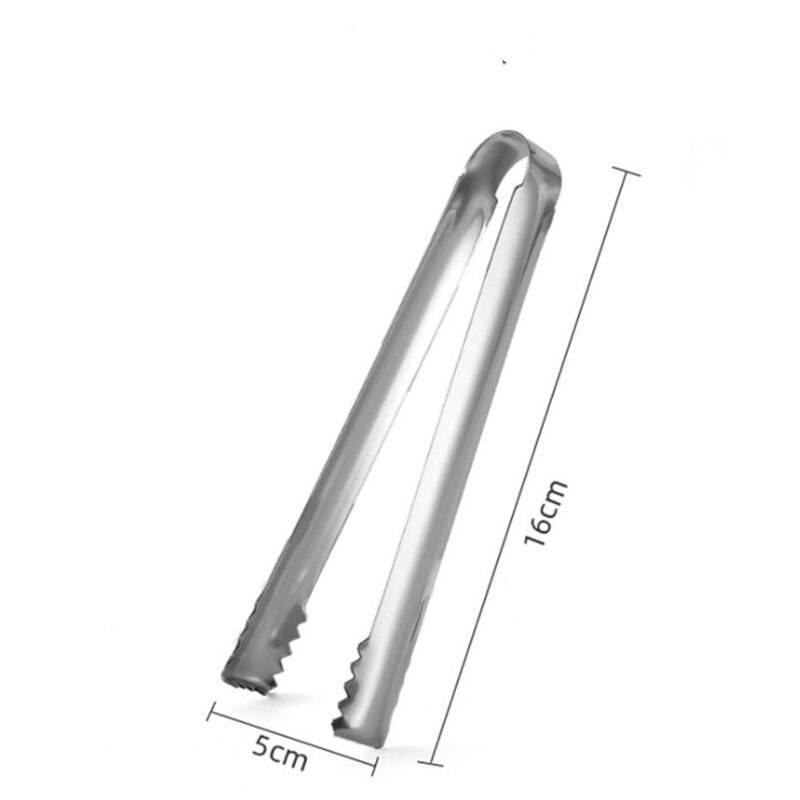 Stainless Steel Food Clip Ice Clip Barbecue Bread Buffet Barbecue Clip Multifunctional Food Clip Kitchen Accessories Bbq Tools