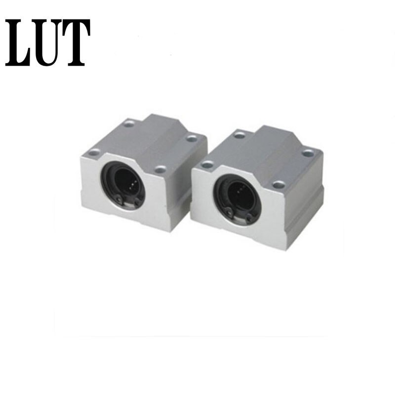 4pcs SC6UU SC8UU SC10UU SC12UU SC16UU SC20UU SC25UU 12mm linear motion slide block for linear shaft CNC parts 3d printer parts