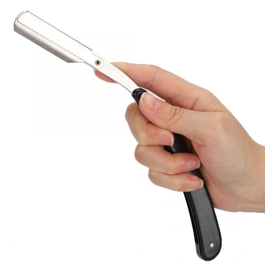 Men Male Portable Manual Shaver Folding Beard Shaver Face Grooming Tools for Household Barber Shop Beauty Salon