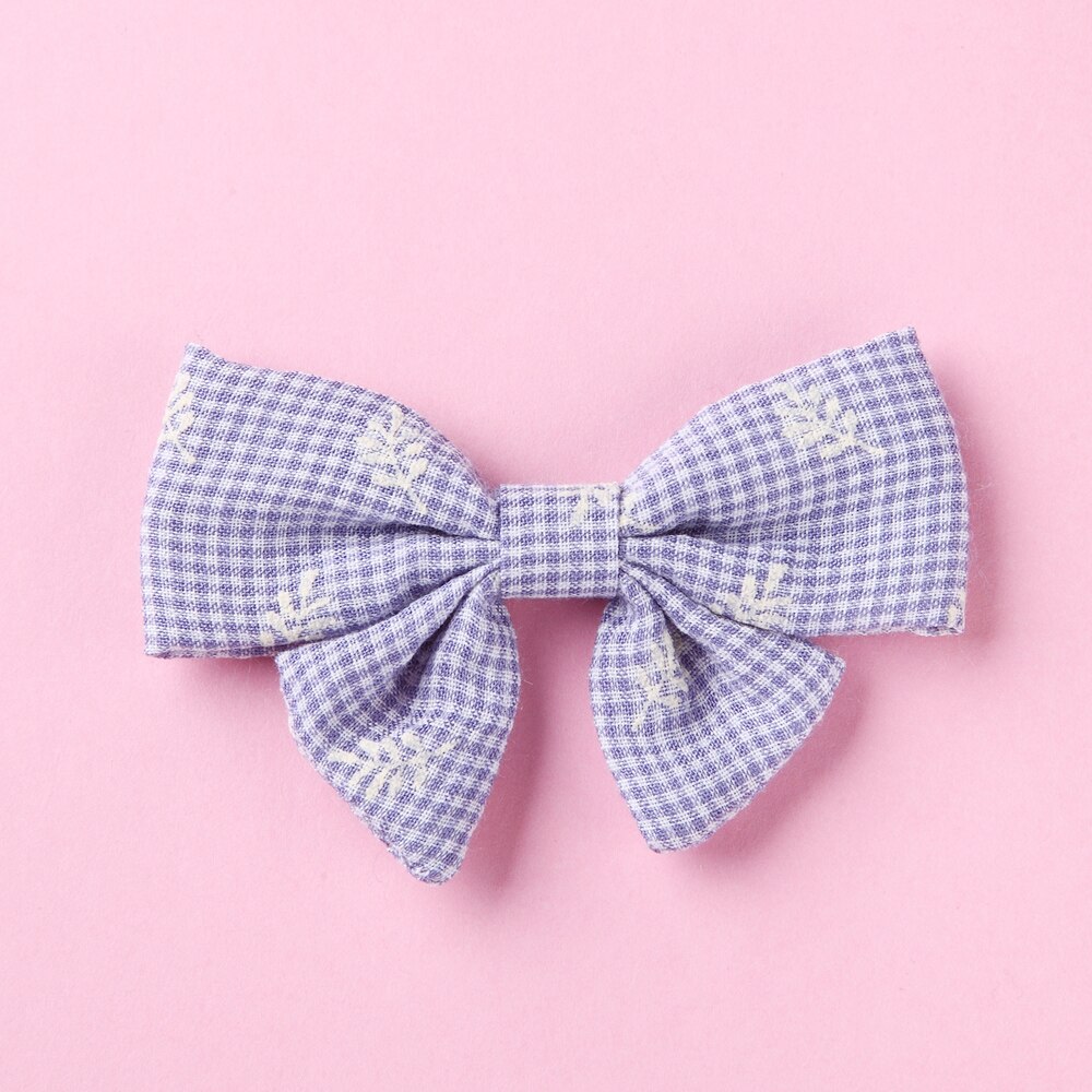 5 Stks/partij Hair Bows Met Clips Voor Kids Kleurrijke Haarspeldjes Haarspelden Baby Meisjes Haarspeldjes Kinderen Haar Accessoires Foto Props