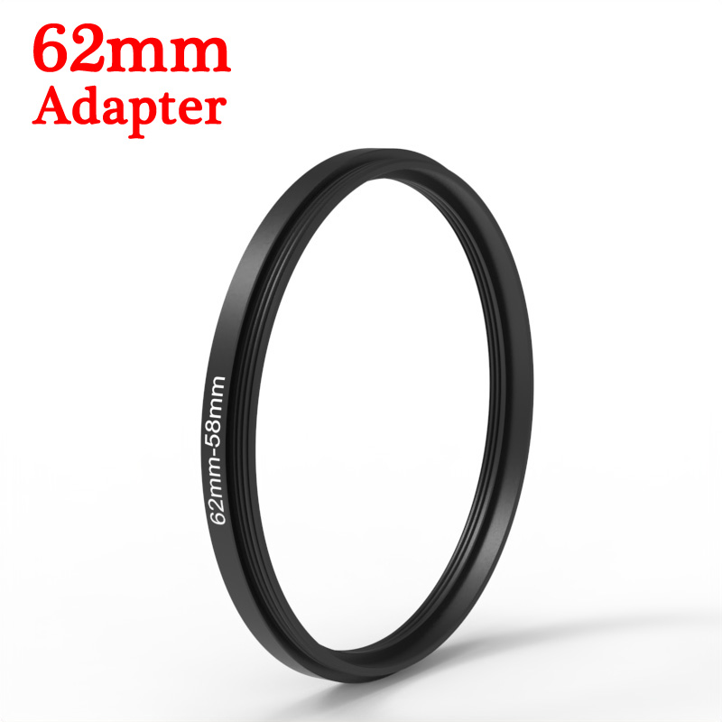 Camera Prisma Filter Split Caleidoscoop 52Mm 55Mm 58Mm 67Mm 72Mm 77Mm Fotografie Accessoires Mcuv nd Cpl Ster Glas Mobiele Telefoon: 62mm Adapter