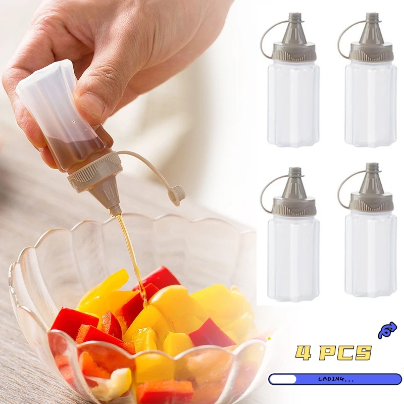 Mini Knijpflessen Set 12 Stuks – 25ml Transparante Squeeze