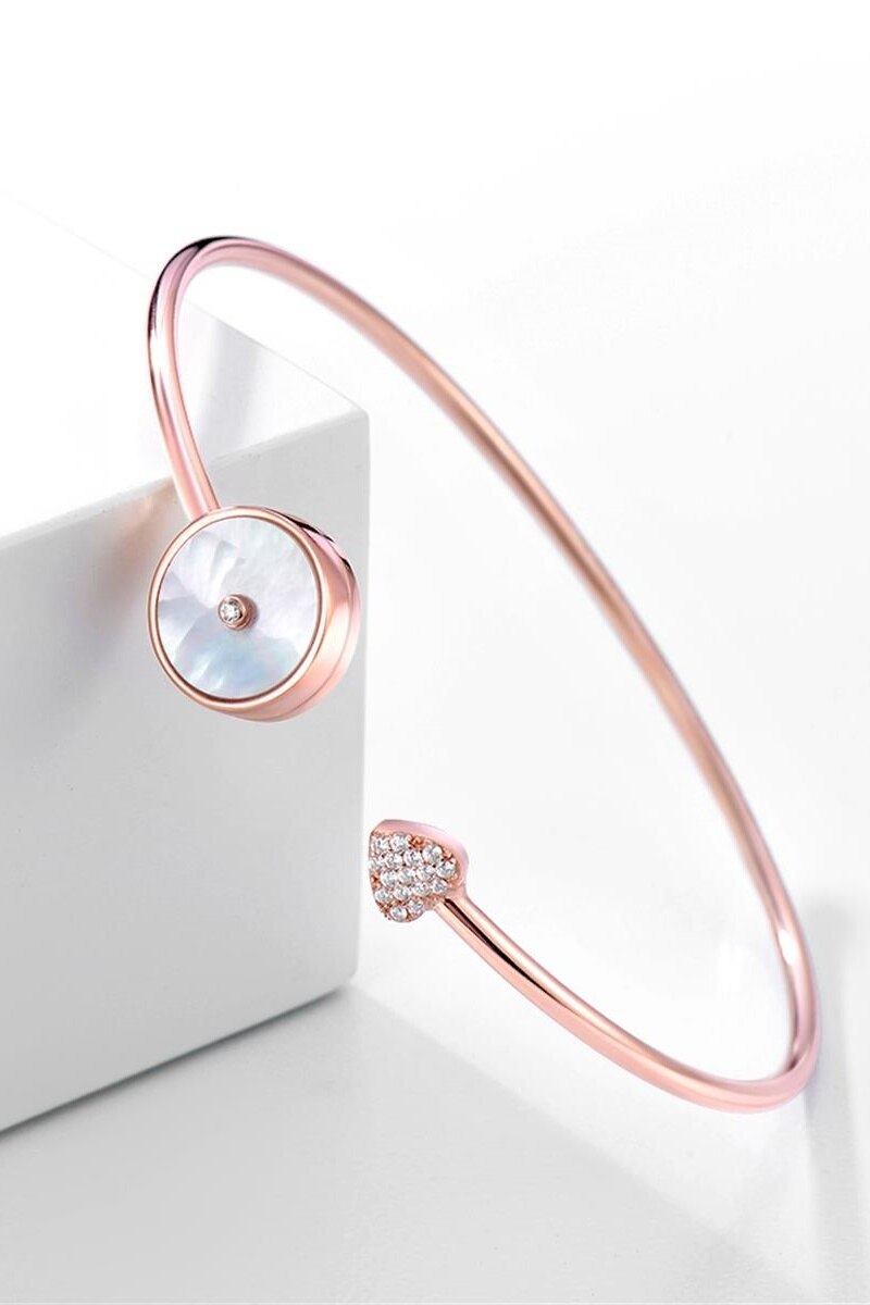 S925 Herz bilden Aromatherapie Armbinde Ätherisches Öl Schmuck Duft Öl Halskette Für Freundin