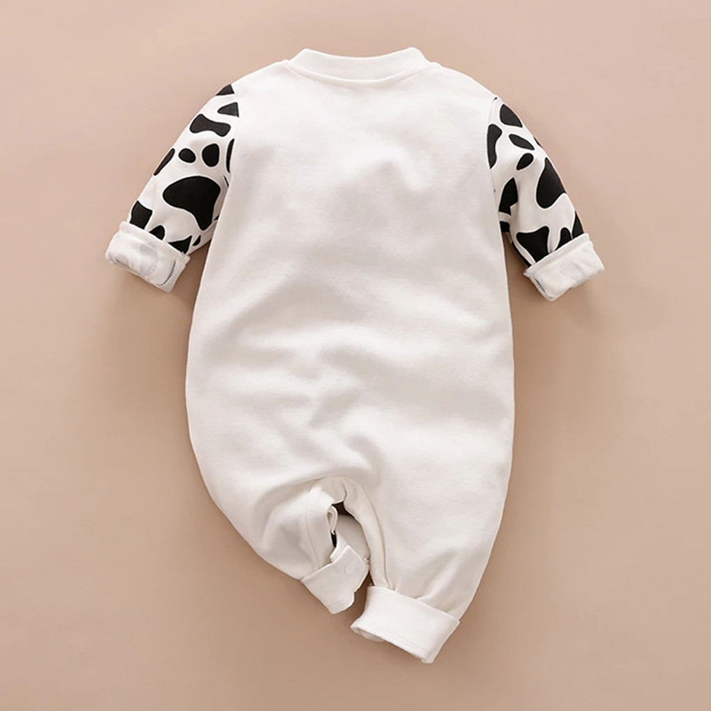 Neue Geboren Baby Kleidung Cartoon Druck Langen Ärmeln Romper Overall Kleidung Baby Mädchen Strampler Infantil Kleidung Kostüm Kinder Anzug