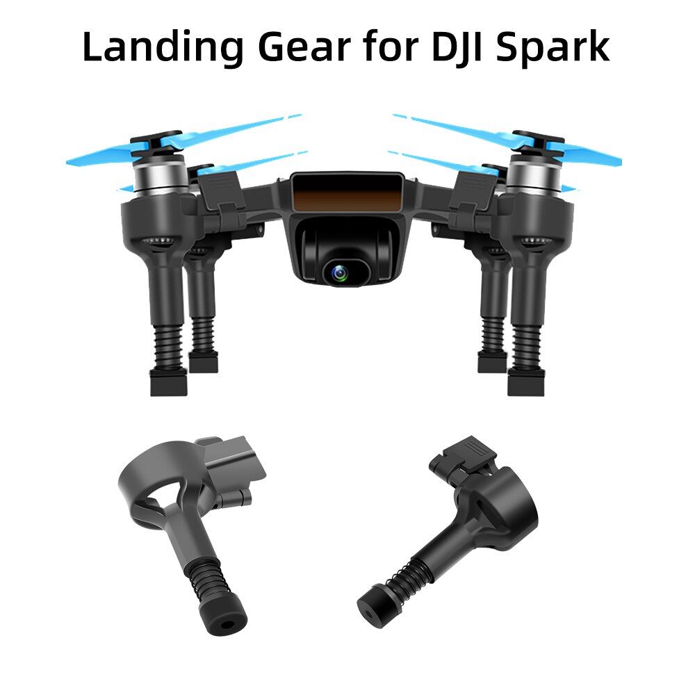 Voor Dji Spark Landingsgestel Quick Release Voeten Protector Hoogte Extender Accessoire Drone Shockproof Stand Zachte Lente Benen