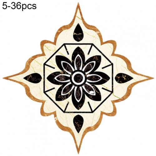 36Pcs Tile Decals Self-adhesive Waterproof PVC Durable Self-adhesive Floor Stickers Tile Stickers Home Decoration: 5