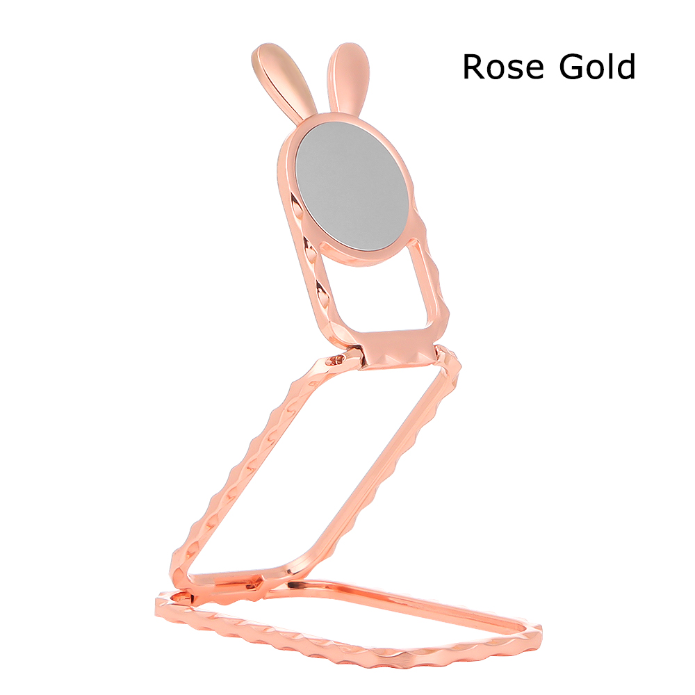 Soporte plegable para teléfono móvil con rotación de 360 grados, soporte de anillo ultrafino para teléfono, soporte de dedo de Metal para escritorio portátil multiángulo