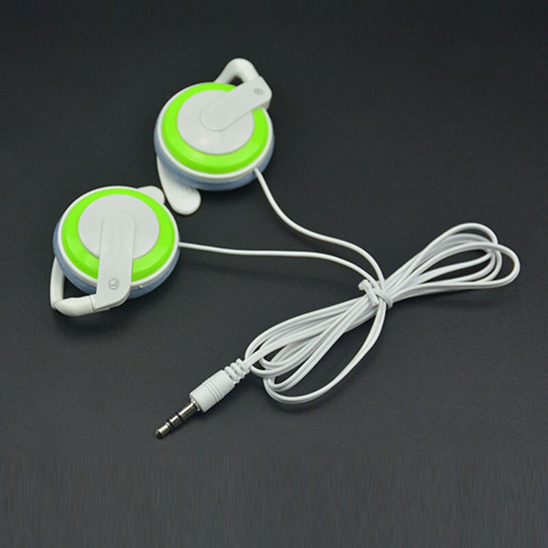 Sport Wired Headphones Earphone 3.5mm Stereo Running Earphones Earbud Universal For Mobile Phone Sony Samsung Computer MP3 4: green