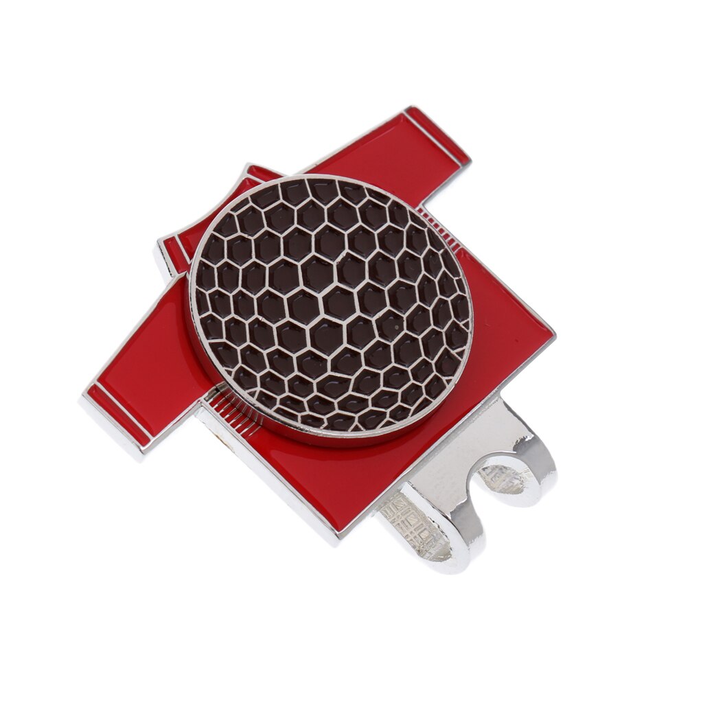 Magnetic Hat Clip with Golf Ball Marker - Golf Sports T Shirt Pattern