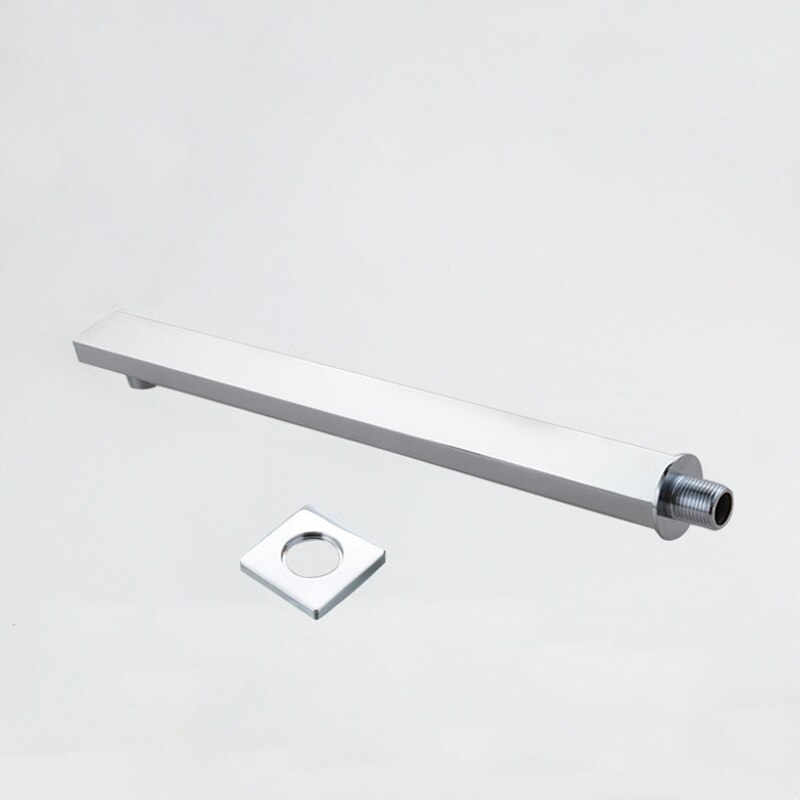 And Retail Brass Concealed Install 35cm Shower Fixed Connecting Pipe 40cm chrome Wall Mounted Shower Arm SA40CM