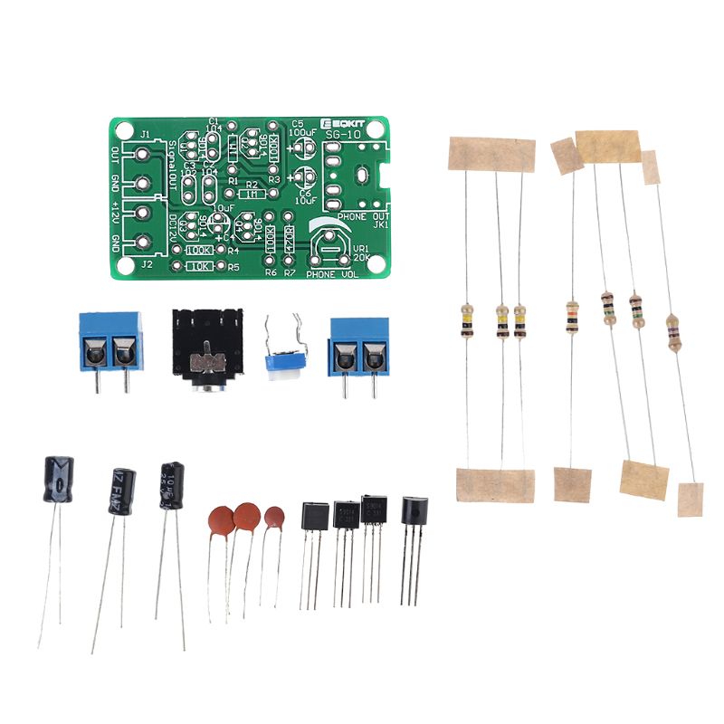 1Set Weiß Noise Signal Generator DIY Elektronische Kit 2-Kanal Ausgang für Test 090F