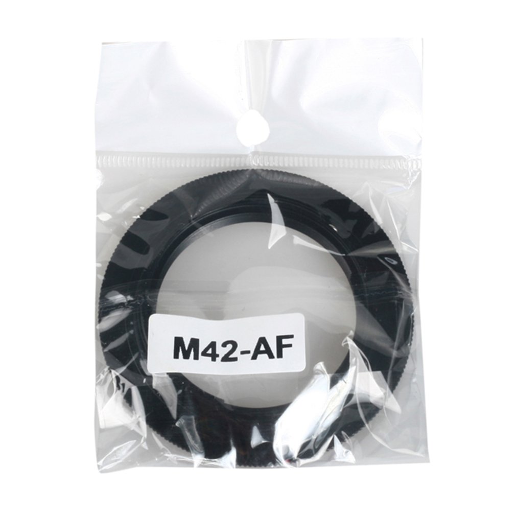 Metallo M42-AF M42 Lente Filettato Mount AF Adattatori per Obiettivi Fotografici per Sony Minolta Alpha a200 a350 A390 A550 A580 A700 a900 DSLR macchina fotografica