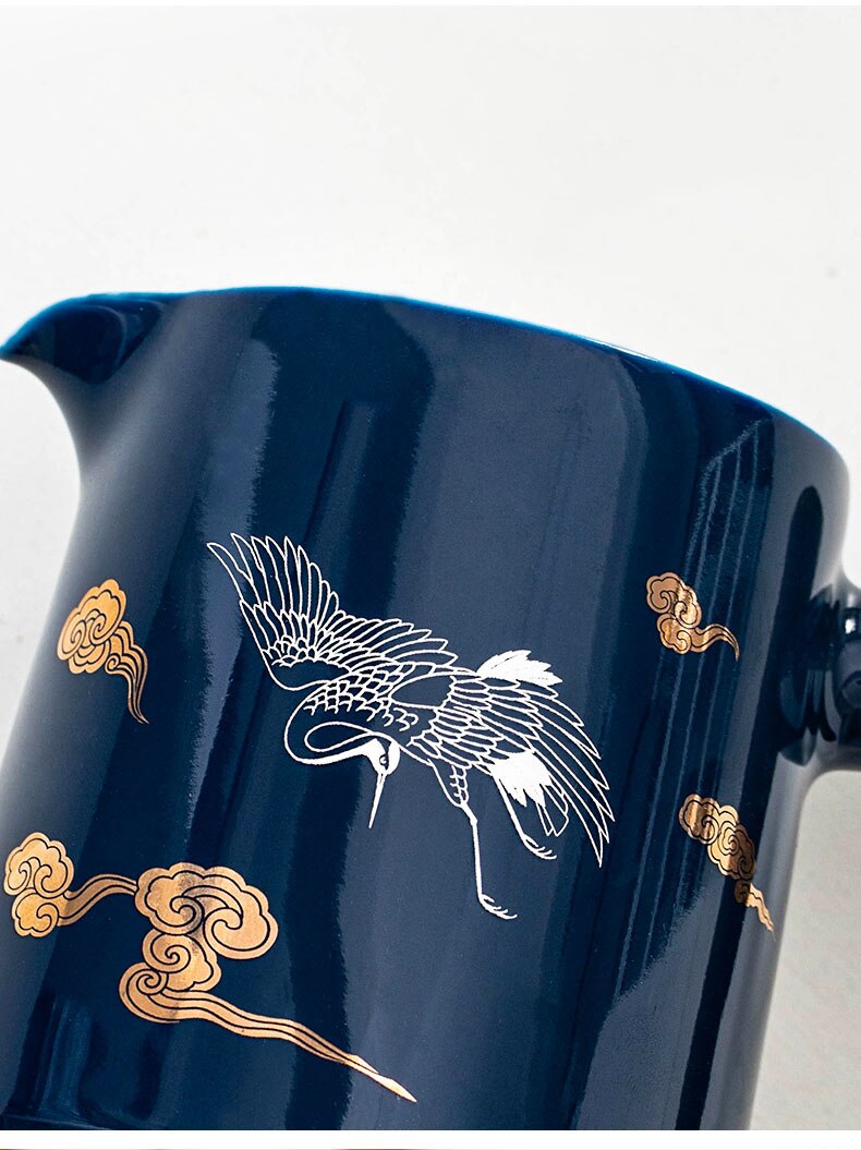 Ceramic express cup one pot three cups anti scald portable bag travel Kung Fu tea set set outdoor teapot