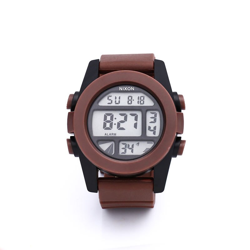 UTHAI – montre électronique pour adolescent BK103, étanche, tendance, pour étudiant: Marron