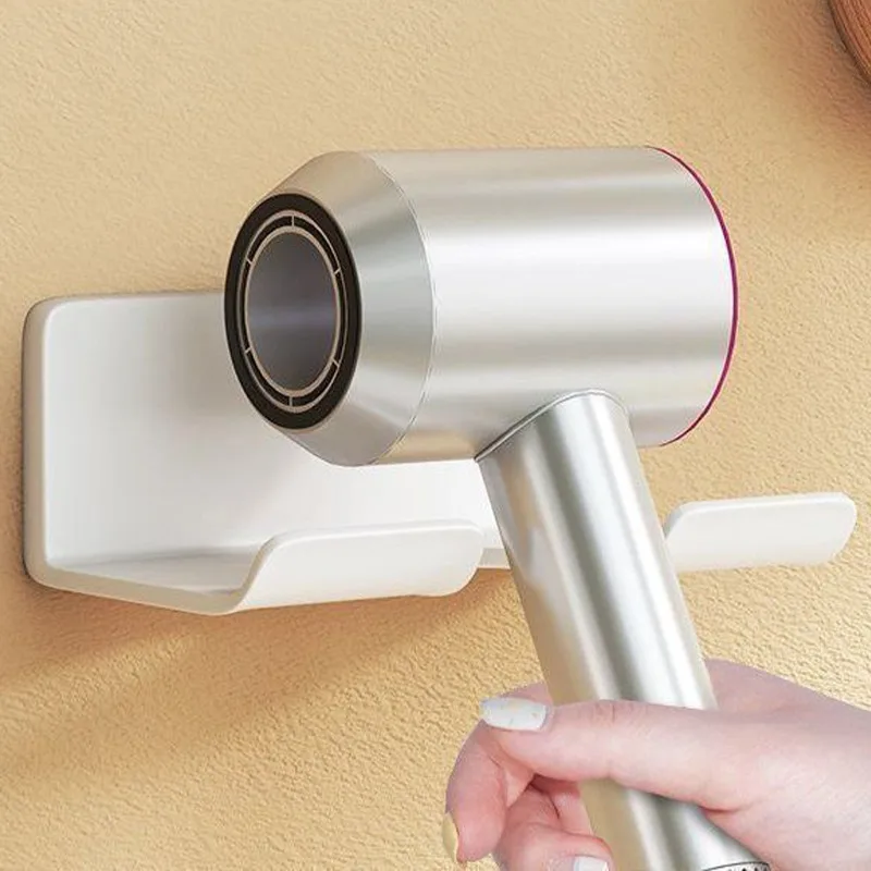 Föhn Houder Aan De Muur Gemonteerde Stijltang Droger Haarstandaard Badkamer Organizer Planken Wasruimte Organisatie Planken