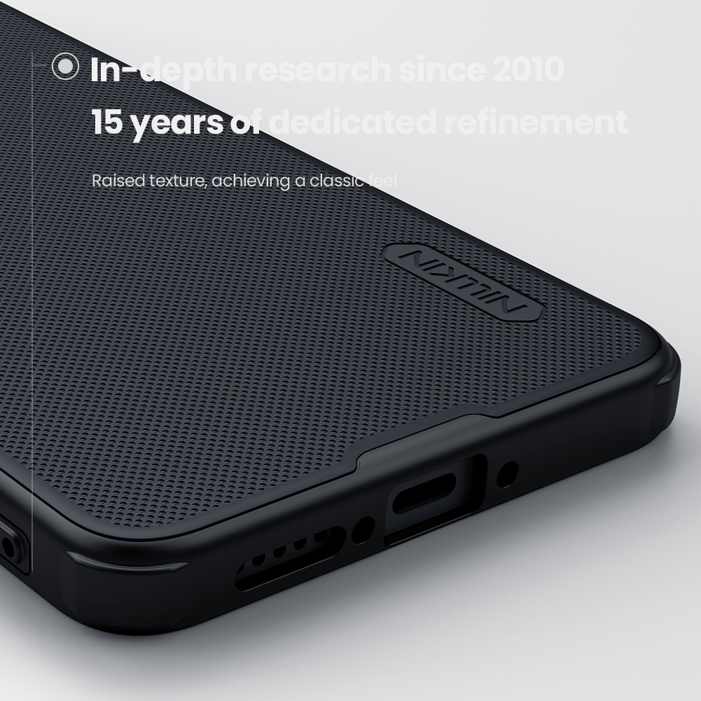 Nillkin Super Frosted Shield Pro Matte Phone Case for Xiaomi Poco X7 / Poco X7 Pro, PC+TPU Anti-Scratch Protective Cover