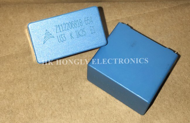 10PCS B32654 654 U15 U22 U33 K U47 J 1K25 1250V P=27.5mm 0.15UF 0.22UF 0.33UF 0.47UF MET FILM CAPACITOR: B32654 U33 K 1250V