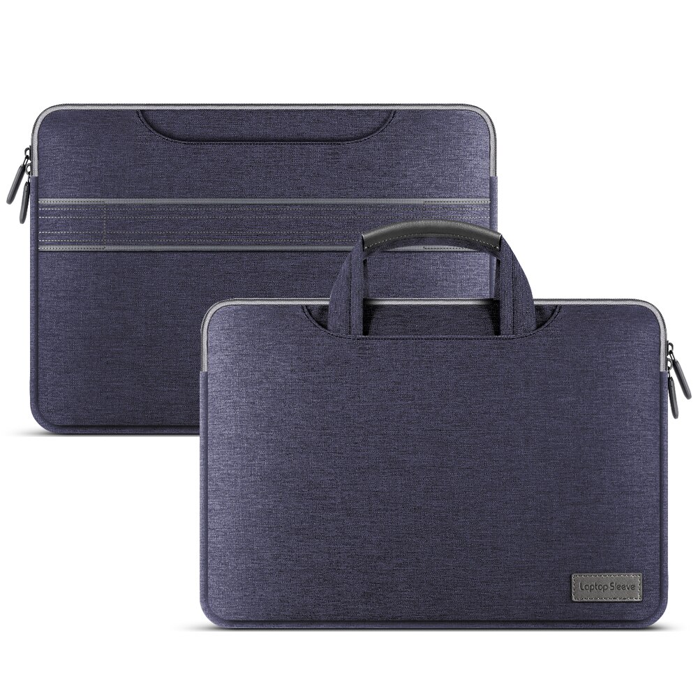 Estojo de laptop, capa de laptop macbook air pro 11 12 13 15, bolsa de manga 15.6, 13.3 polegadas para notebook lenovo xiaomi asus hp dell: Azul / 13 inch