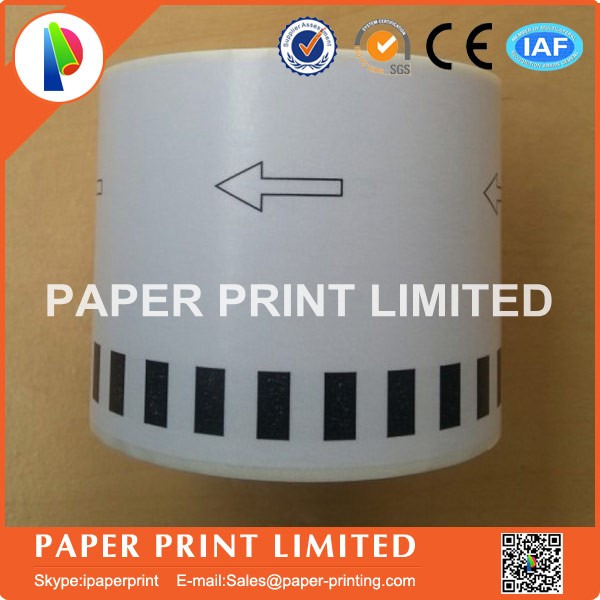 Dk-22205 dk22205 dk 22205 Compatible Labels barcode sticker white: 3 roll white label