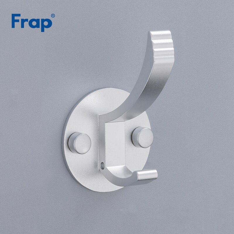 Frap morgenkåbe kroge tøj hat kroge køkken kroge stue væghængt dør bag krog plads aluminium  y18063/64/65/66
