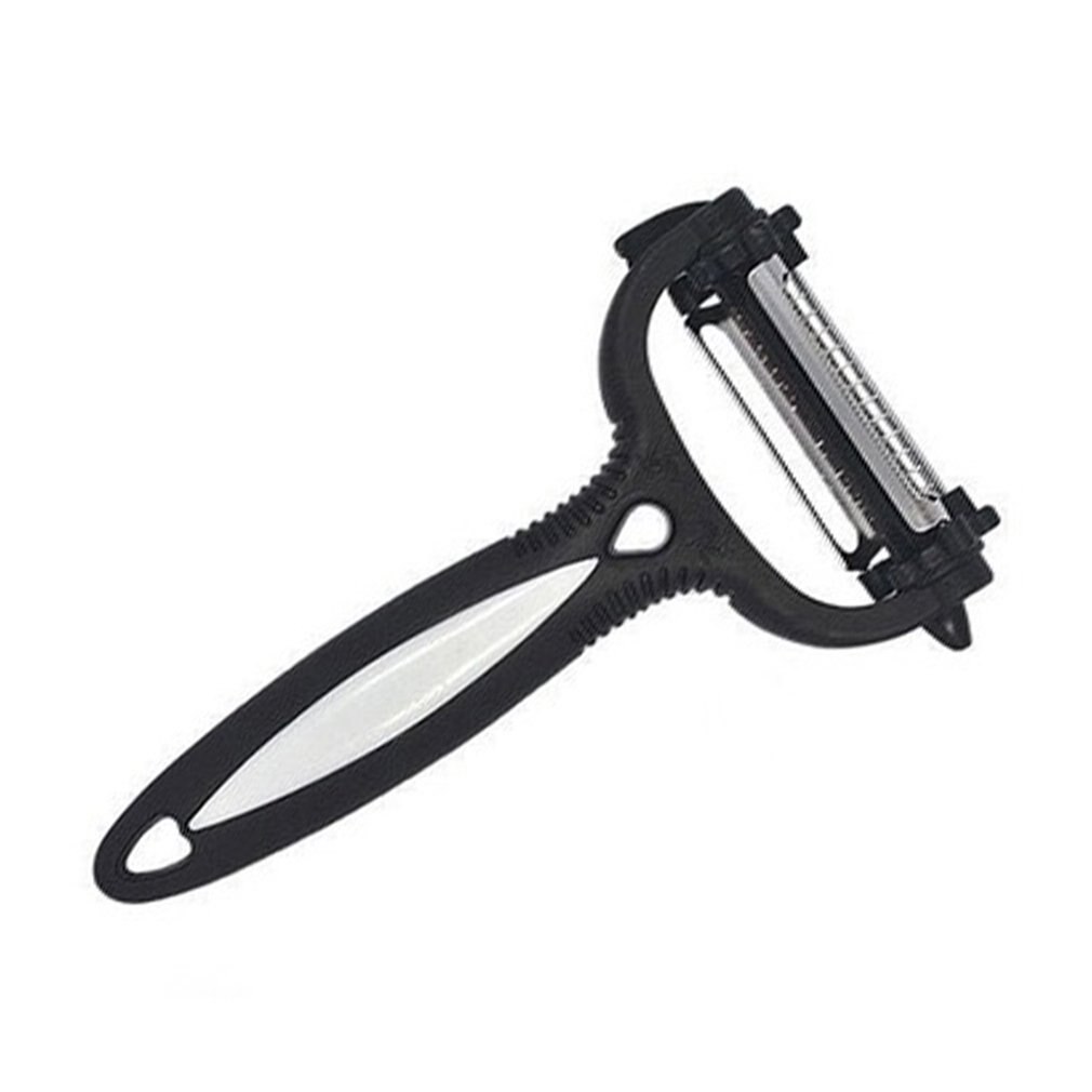 3- in -1 magische drievoudige schiller keramische meloen fruit schoonheid multifunctionele draadsnijder dunschiller keukengereedschap groentesnijder