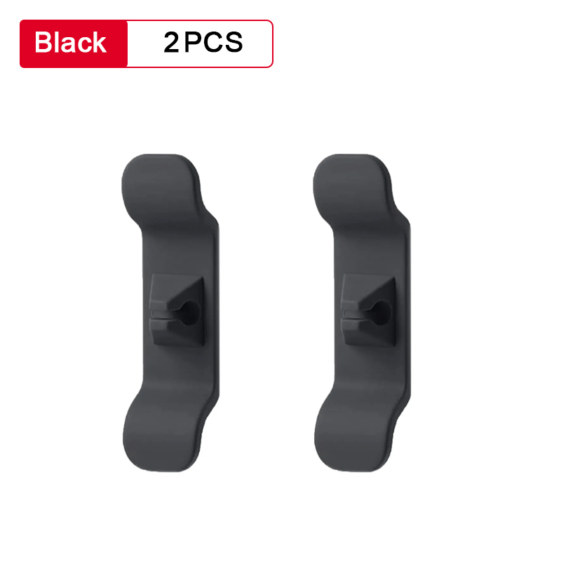 Ganchos para envolver cables, organizador de cables con Clip, protección de bobinado de cables para electrodomésticos, enrollador de cables para electrodomésticos, 1/6 Uds.: Azul