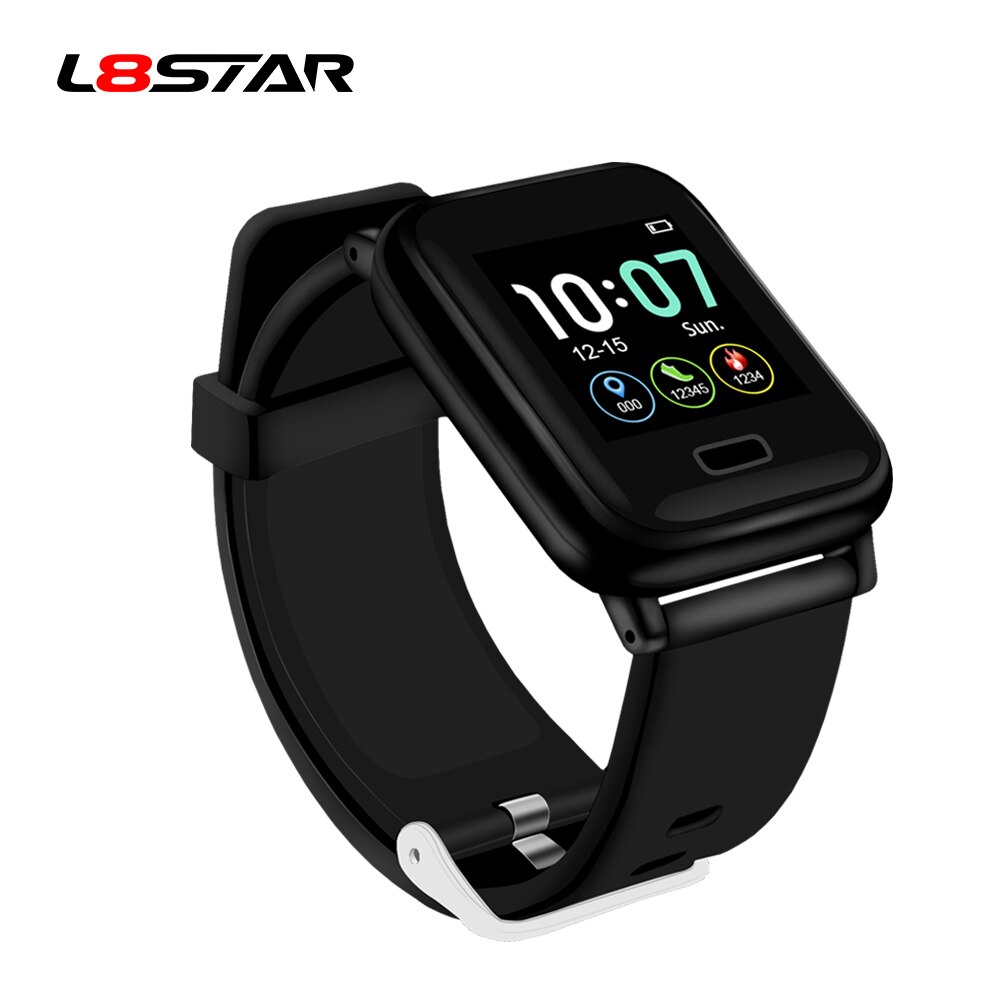 L8star B1 Smart Wristband Bracelet watch Heart Rate Blood Oxygen SMS Reminder Diving Swim Run fitness Sport Tracker