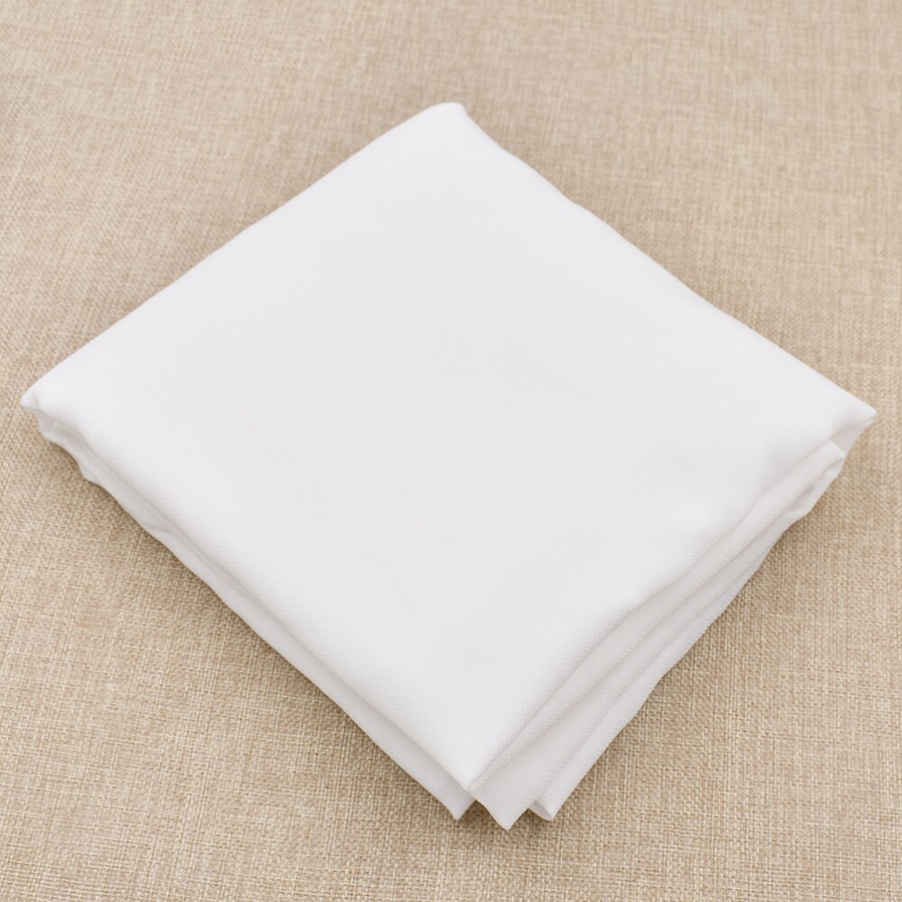 95*50 cm Witte Kleur Enkele Zelfklevende Polyester Interlining Doek Voor DIY Naaien Kledingstuk Tas Speelgoed Quilten Stof